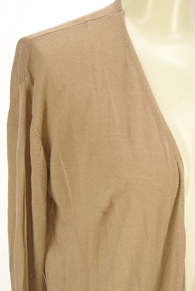 VICKY（ビッキー）の古着「フロントオープンロングニットカーディガン（カーディガン・ボレロ）」大画像４へ