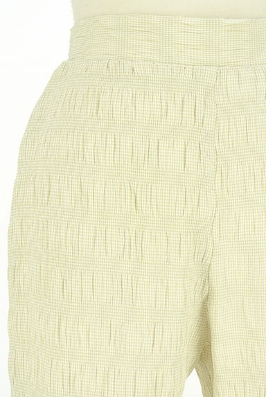 RESEXXY（リゼクシー）の古着「チェック柄シワ加工フレアパンツ（パンツ）」大画像４へ