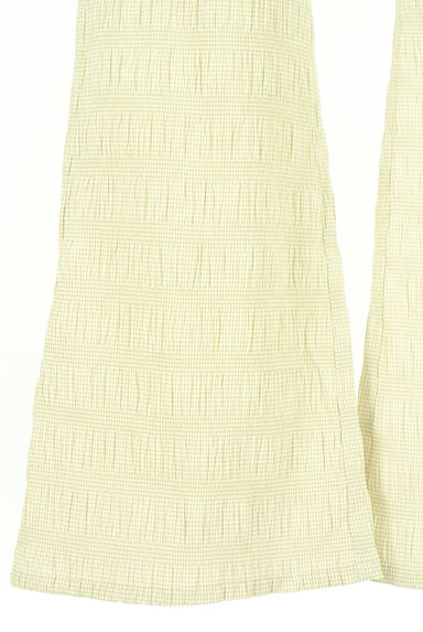 RESEXXY（リゼクシー）の古着「チェック柄シワ加工フレアパンツ（パンツ）」大画像５へ