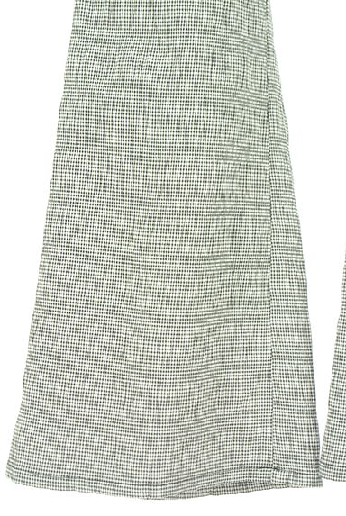 RESEXXY（リゼクシー）の古着「チェック柄シワ加工フレアパンツ（パンツ）」大画像５へ