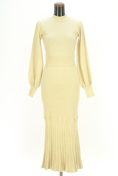 RESEXXY（リゼクシー）の古着「バックリボンマーメイドニットワンピース（ワンピース・チュニック）」大画像１へ