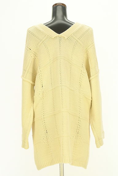 クリックで大画像表示 VICKY(ビッキー)の古着「レースアップニットトップス(セーター)」大画像2へ