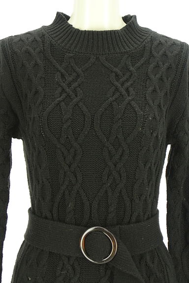 RESEXXY（リゼクシー）の古着「ベルト付きマーメイドニットワンピース（ワンピース・チュニック）」大画像４へ