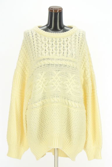 VICKY（ビッキー）の古着「ボリューム袖オーバーサイズニット（セーター）」大画像１へ