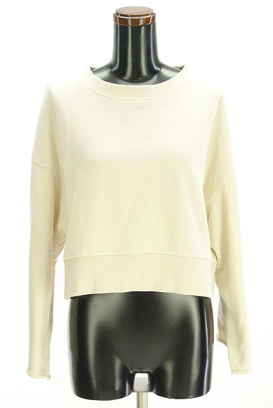 Samansa Mos2（サマンサモスモス）の古着「ワイドスリーブショートスウェット（スウェット・パーカー）」大画像１へ