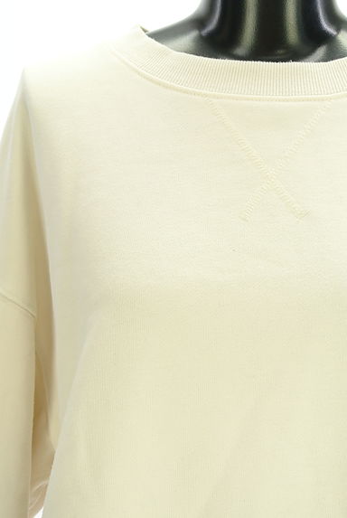 Samansa Mos2（サマンサモスモス）の古着「ワイドスリーブショートスウェット（スウェット・パーカー）」大画像４へ