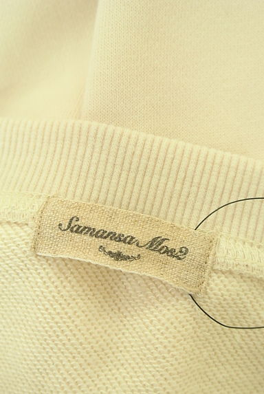 Samansa Mos2（サマンサモスモス）の古着「ワイドスリーブショートスウェット（スウェット・パーカー）」大画像６へ