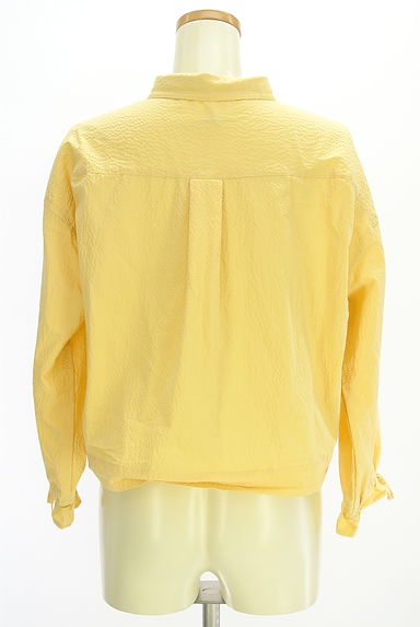 クリックで大画像表示 Samansa Mos2(サマンサモスモス)の古着「サッカーショートブラウス(ブラウス)」大画像2へ