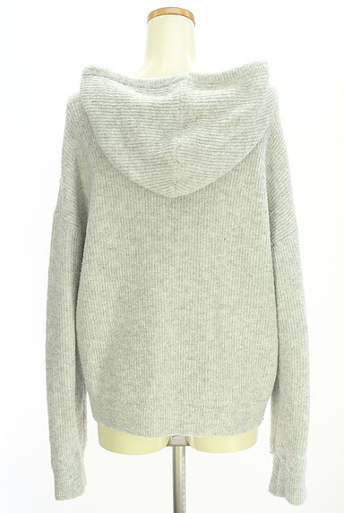 クリックで大画像表示 Samansa Mos2(サマンサモスモス)の古着「ニットパーカー(ニット)」大画像2へ