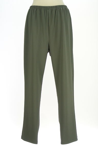 LEILIAN（レリアン）の古着「ウエストゴムストレッチテーパードパンツ（パンツ）」大画像１へ