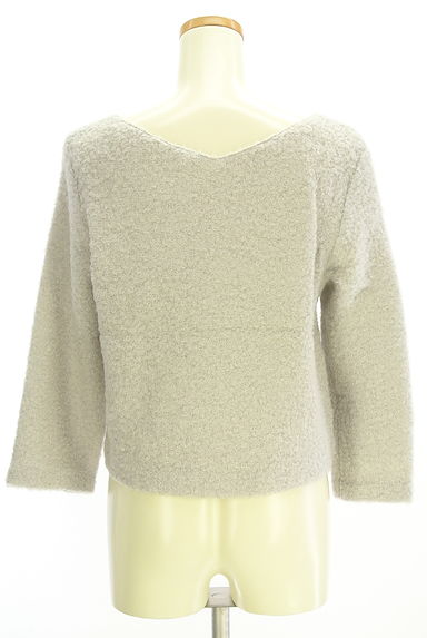 クリックで大画像表示 ROPE(ロペ)の古着「9分袖Vネックニット(ニット)」大画像2へ