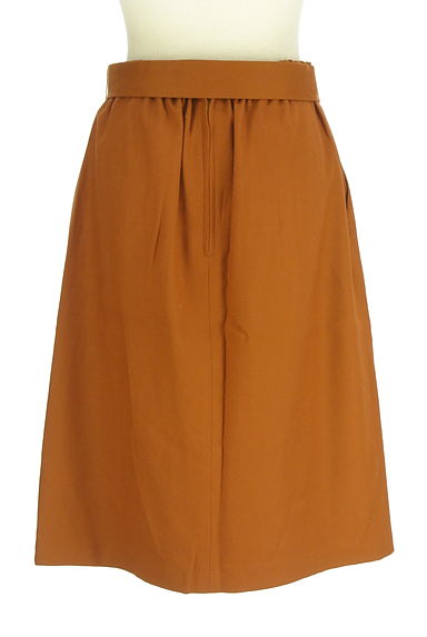 ROPE（ロペ）の古着「ベルト付き膝下ウールフレアスカート（スカート）」大画像２へ