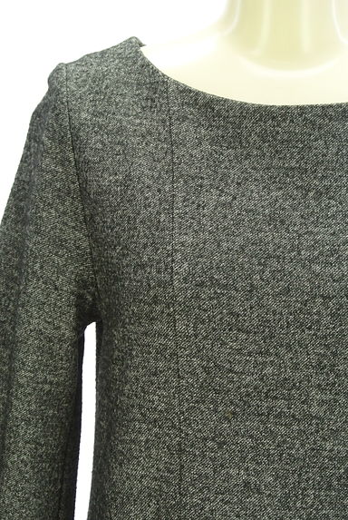 7-ID concept（セブンアイディーコンセプト）の古着「8分袖膝丈コクーンワンピース（ワンピース・チュニック）」大画像４へ