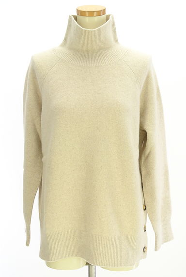 クリックで大画像表示 ROPE(ロペ)の古着「サイドボタンハイネックニット(セーター)」大画像1へ