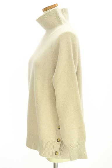 クリックで大画像表示 ROPE(ロペ)の古着「サイドボタンハイネックニット(セーター)」大画像3へ