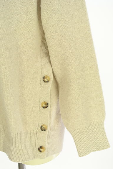 クリックで大画像表示 ROPE(ロペ)の古着「サイドボタンハイネックニット(セーター)」大画像4へ