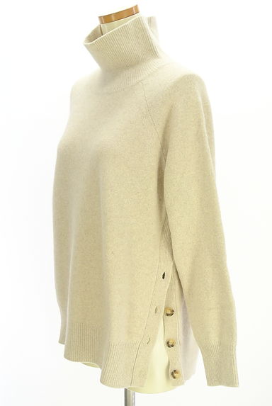 クリックで大画像表示 ROPE(ロペ)の古着「サイドボタンハイネックニット(セーター)」大画像5へ