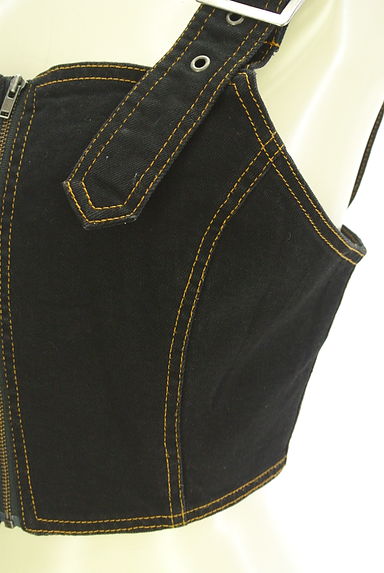 JEANASiS（ジーナシス）の古着「クロップドコットンビスチェ（カットソー・プルオーバー）」大画像５へ