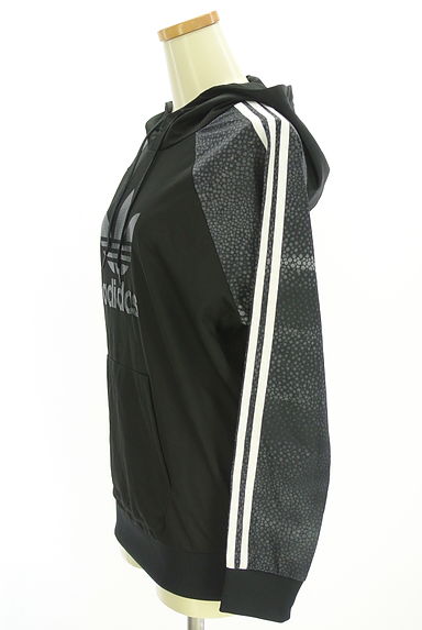 adidas（アディダス）の古着「スリーラインパーカー（スウェット・パーカー）」大画像３へ