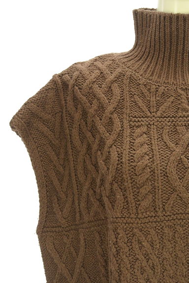 クリックで大画像表示 Ungrid(アングリッド)の古着「ワイドケーブルニット(ニット)」大画像4へ