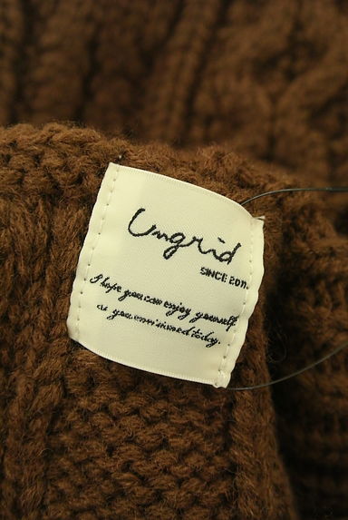 クリックで大画像表示 Ungrid(アングリッド)の古着「ワイドケーブルニット(ニット)」大画像6へ
