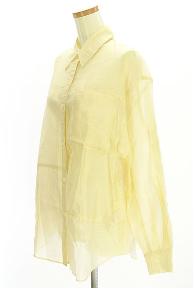 クリックで大画像表示 Ungrid(アングリッド)の古着「ランダム切替シアーシャツ(ブラウス)」大画像3へ