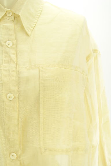 クリックで大画像表示 Ungrid(アングリッド)の古着「ランダム切替シアーシャツ(ブラウス)」大画像4へ