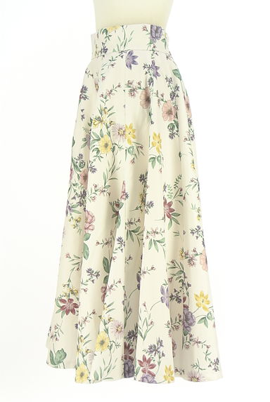 クリックで大画像表示 PROPORTION BODY DRESSING(プロポーションボディドレッシング)の古着「花柄ロングスカート(ロングスカート・マキシスカート)」大画像3へ