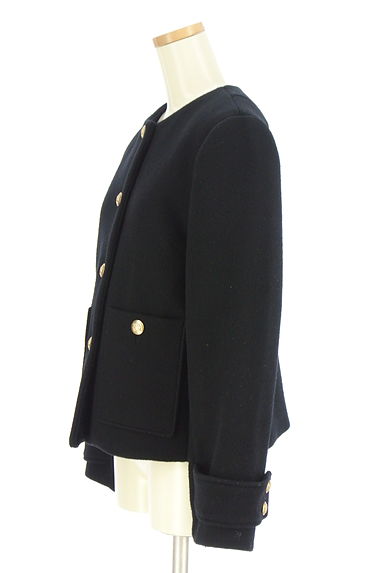 Apuweiser riche（アプワイザーリッシェ）の古着「ノーカラーウールコート（コート）」大画像３へ