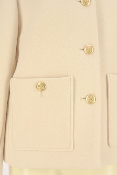 Apuweiser riche（アプワイザーリッシェ）の古着「ノーカラーウールコート（コート）」大画像４へ