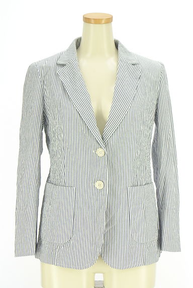 クリックで大画像表示 MAX MARA(マックスマーラ)の古着「ストレッチテーラードジャケット(ジャケット)」大画像1へ