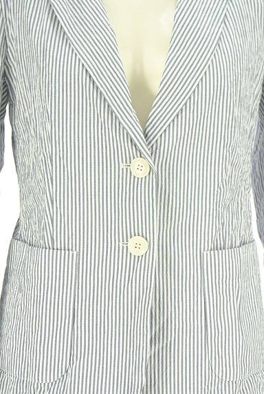 クリックで大画像表示 MAX MARA(マックスマーラ)の古着「ストレッチテーラードジャケット(ジャケット)」大画像4へ