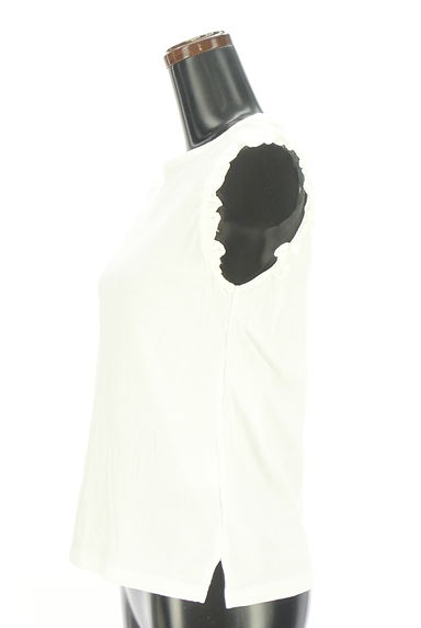 MUVEIL（ミュベール）の古着「肩フリルカットソー（カットソー・プルオーバー）」大画像３へ