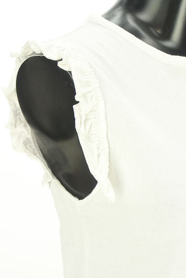 MUVEIL（ミュベール）の古着「肩フリルカットソー（カットソー・プルオーバー）」大画像４へ