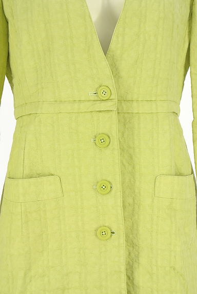 クリックで大画像表示 JUN ASHIDA(ジュン アシダ)の古着「2WAYノーカラージャケット(コート)」大画像4へ