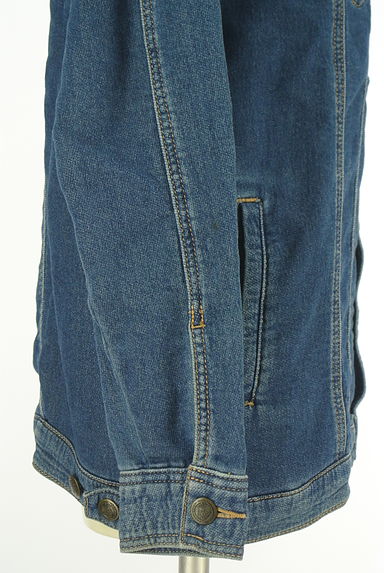 クリックで大画像表示 rienda(リエンダ)の古着「ストレッチデニムジャケット(ブルゾン・スタジャン)」大画像5へ