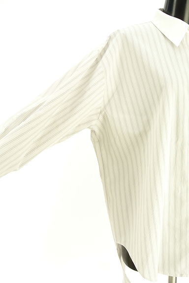 Te chichi（テチチ）の古着「ネクタイ付きオーバーサイズシャツ（ブラウス）」大画像５へ