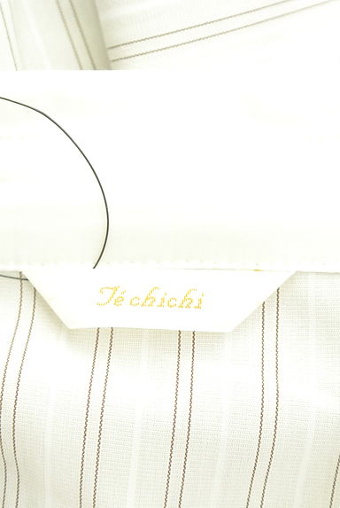 Te chichi（テチチ）の古着「ネクタイ付きオーバーサイズシャツ（ブラウス）」大画像６へ