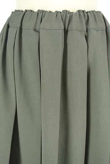 Samansa Mos2（サマンサモスモス）の古着「ehka sopo サイドフリルプリーツミモレスカート（スカート）」大画像４へ