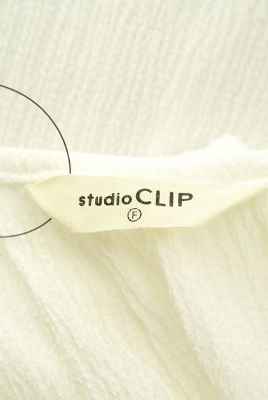 クリックで大画像表示 studio CLIP(スタディオクリップ)の古着「ボリューム袖ドロストヘムカットソー(カットソー・プルオーバー)」大画像6へ