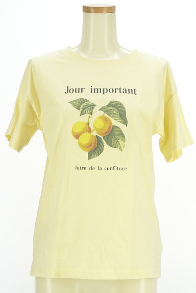 Samansa Mos2（サマンサモスモス）の古着「フルーツプリントTシャツ（Ｔシャツ）」大画像１へ