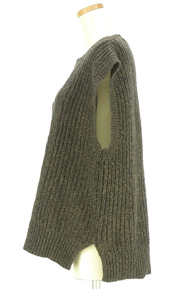 Samansa Mos2（サマンサモスモス）の古着「ケーブルニットベスト（ベスト・ジレ）」大画像３へ