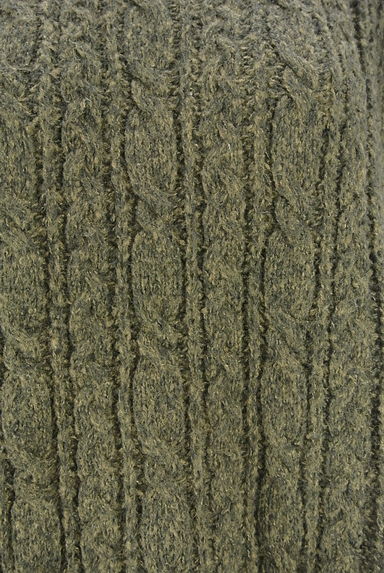 Samansa Mos2（サマンサモスモス）の古着「ケーブルニットベスト（ベスト・ジレ）」大画像５へ