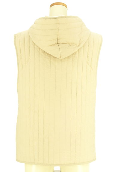 Samansa Mos2（サマンサモスモス）の古着「中綿インナーベスト付きノーカラーミドルコート（コート）」大画像５へ