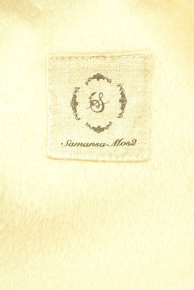 Samansa Mos2（サマンサモスモス）の古着「中綿インナーベスト付きノーカラーミドルコート（コート）」大画像６へ