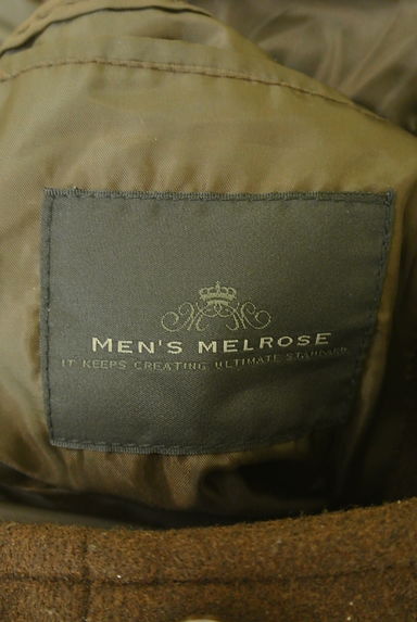 クリックで大画像表示 MEN'S MELROSE(メンズメルローズ)の古着「フーディショートコート(コート)」大画像6へ
