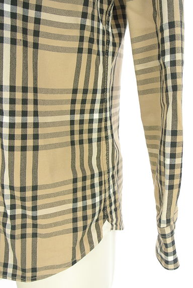 MEN'S MELROSE（メンズメルローズ）の古着「チェックシャツ（カジュアルシャツ）」大画像４へ