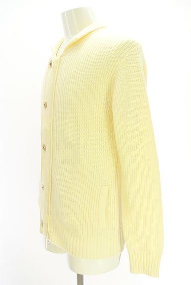 クリックで大画像表示 MEN'S MELROSE(メンズメルローズ)の古着「襟付きニットカーディガン(カーディガン)」大画像3へ