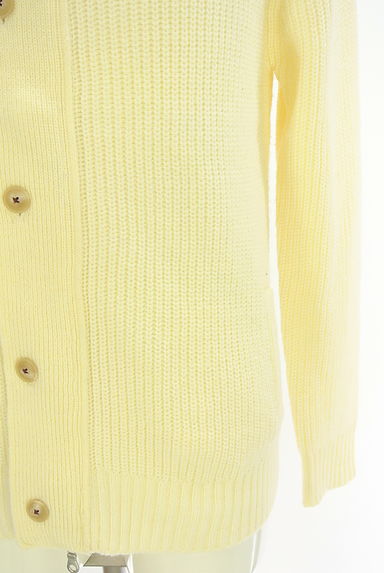 クリックで大画像表示 MEN'S MELROSE(メンズメルローズ)の古着「襟付きニットカーディガン(カーディガン)」大画像5へ