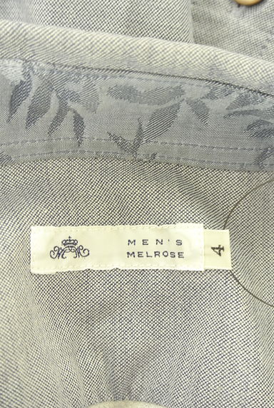MEN'S MELROSE（メンズメルローズ）の古着「コットンシャツ（カジュアルシャツ）」大画像６へ